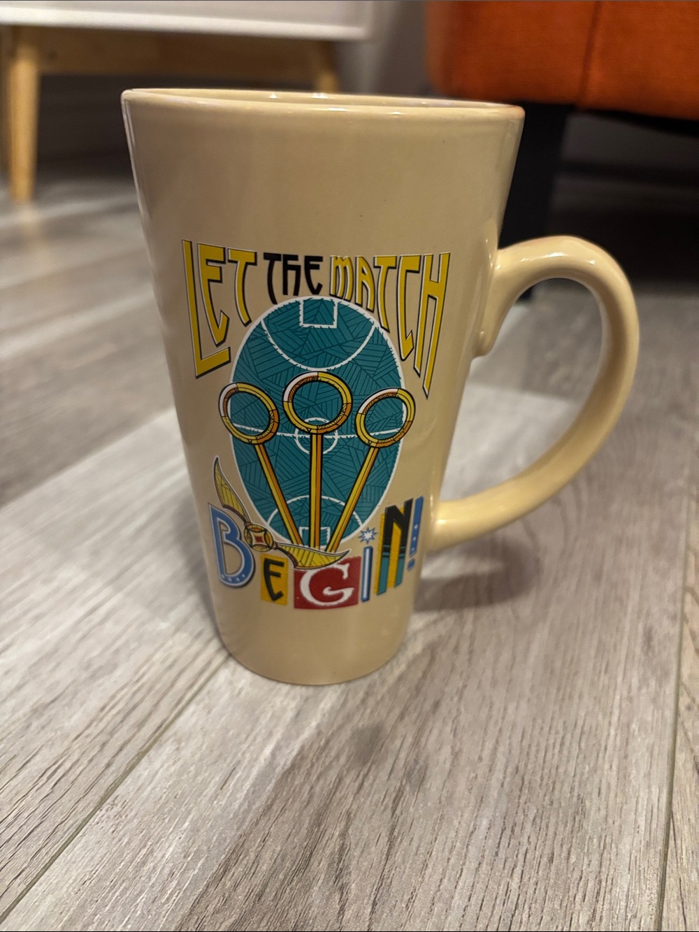 “Let the Match Begin” Harry Potter mug
